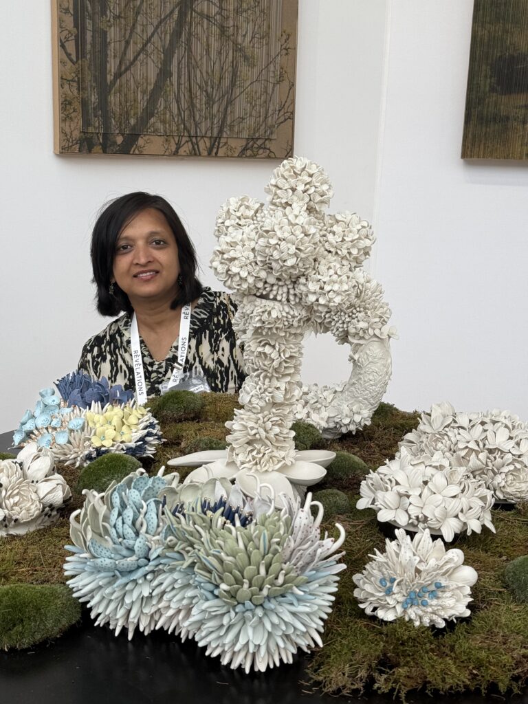 Portrait de Megha Goenka, Salon Révélation 2025 - ©Elise Baquet, De Mains De Maîtres Luxembourg