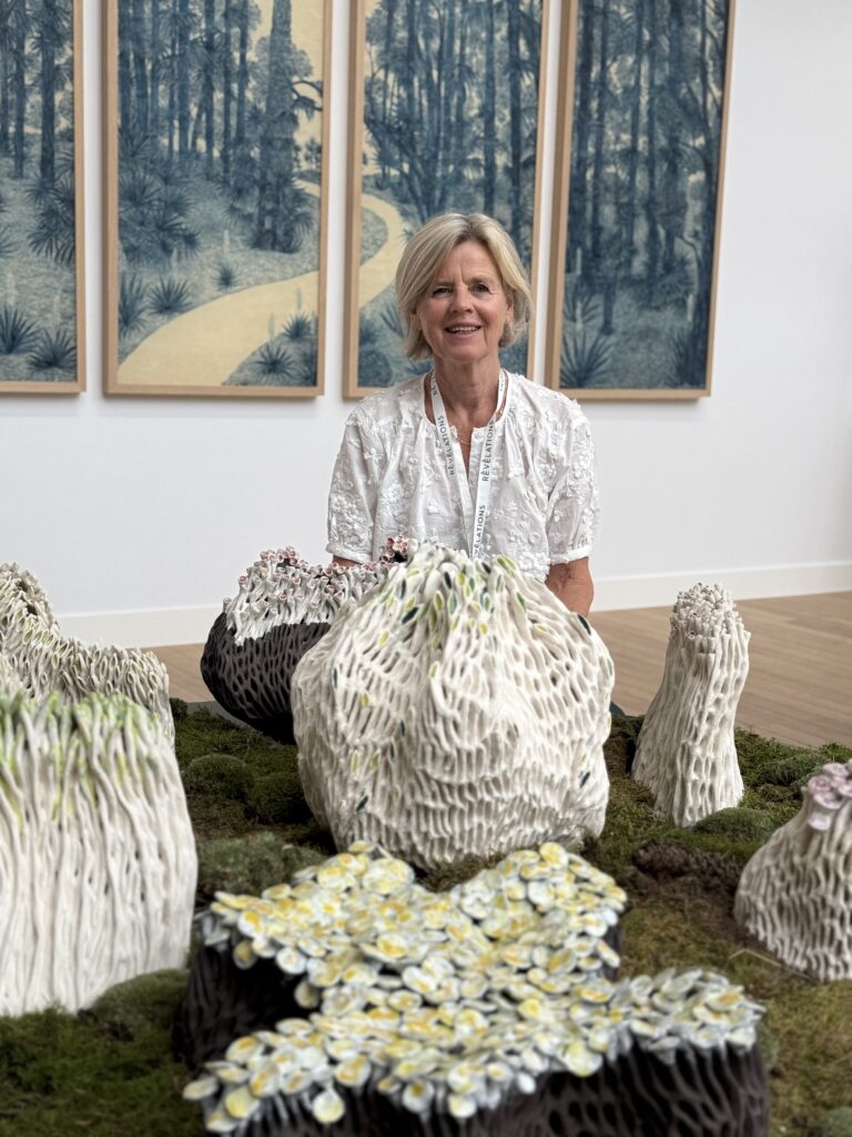 Portrait d'Ellen van der Woude, Salon Révélation 2025 - ©Elise Baquet, De Mains De Maîtres Luxembourg